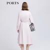 Ports Women's Sunset Pink Long Sleeve Dress