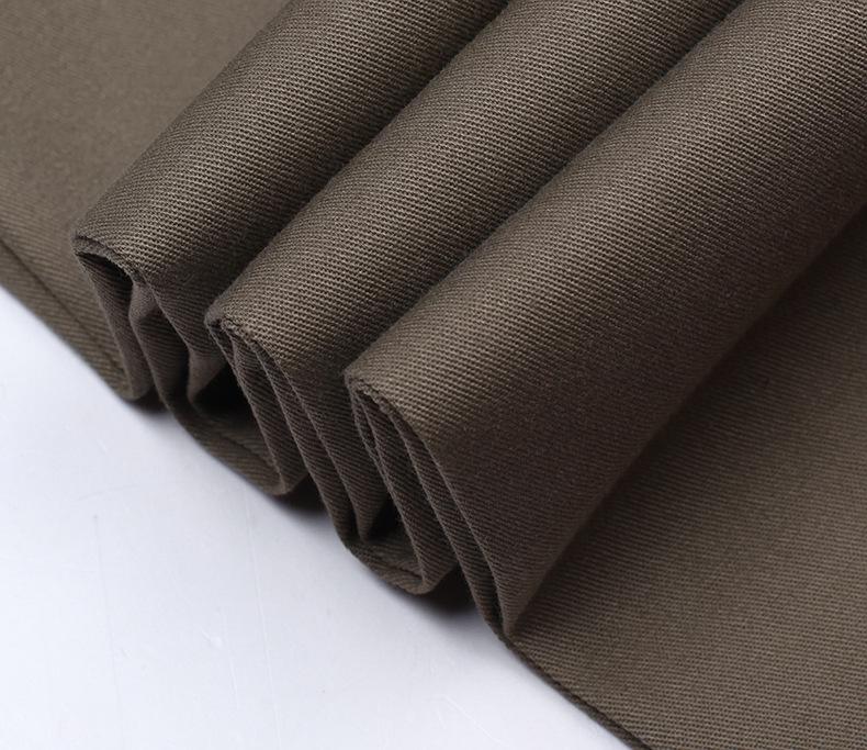 Men's High Waist Double Pleated Cotton Pants - Spring/Summer, Loose Straight Leg, Plus Size