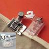 Adjustable Bias Tape Binding Foot Snap On Presser Foot For Singer Brother and Most of Low Shank Sewing Machine Accessories