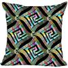 Invisible Zipper Throw Pillowcase Famous Art Floral Home Decor Satin