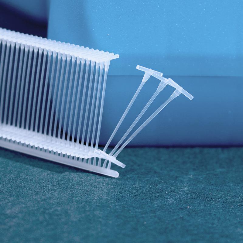 Durable Nylon T-End Fine Tag Pins for Apparel Label Guns - Strong and Break-resistant