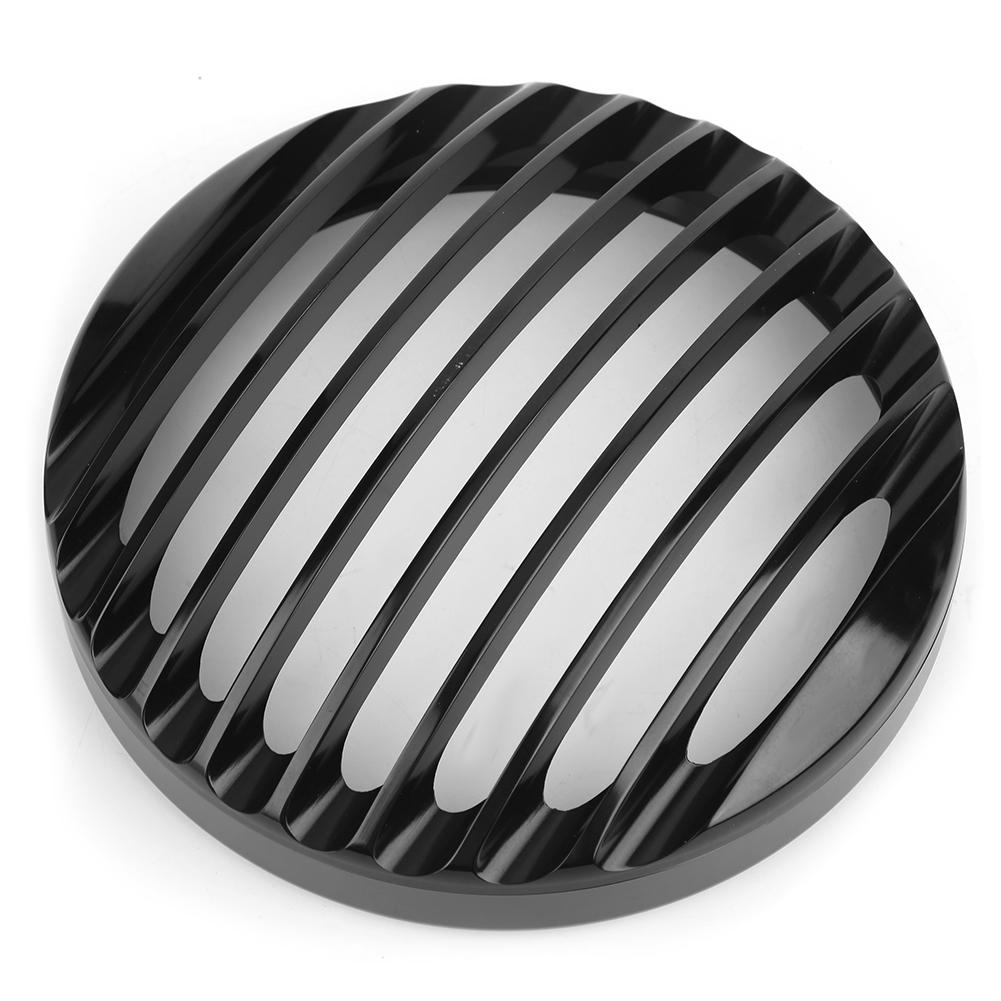 

5.75in Aluminum Headlight Grill Cover Accessory Fit for XL883 XL1200 2004 2014