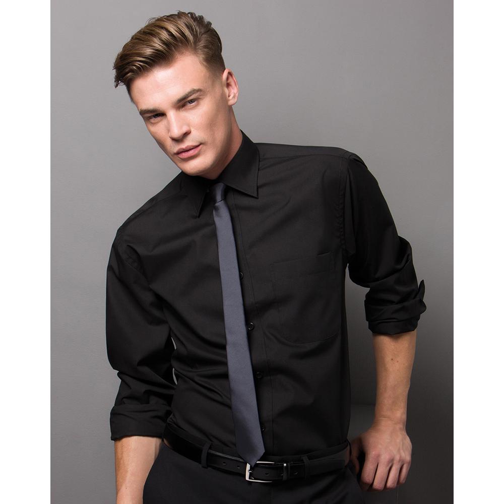 Kustom Kit Mens Long Sleeve Business Shirt