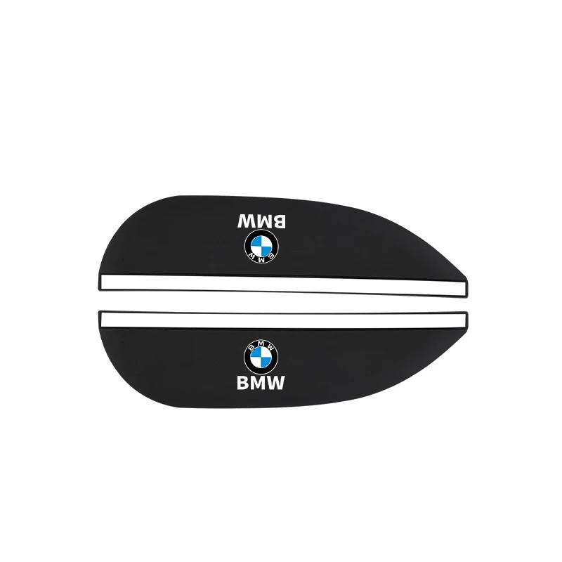 XWQP2 Car Sticker For BMW Hot 2025 For BMW Car General Adhesive Rain Eyebrow Clear Mirrors Anto Accessories G30 G20 M3 M5 E91 E92 E93