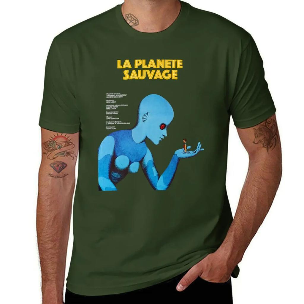 Fantastic Planet La Planete Sauvage Tshirt Anime Figures Anime T Shirts For Unisex Graphic