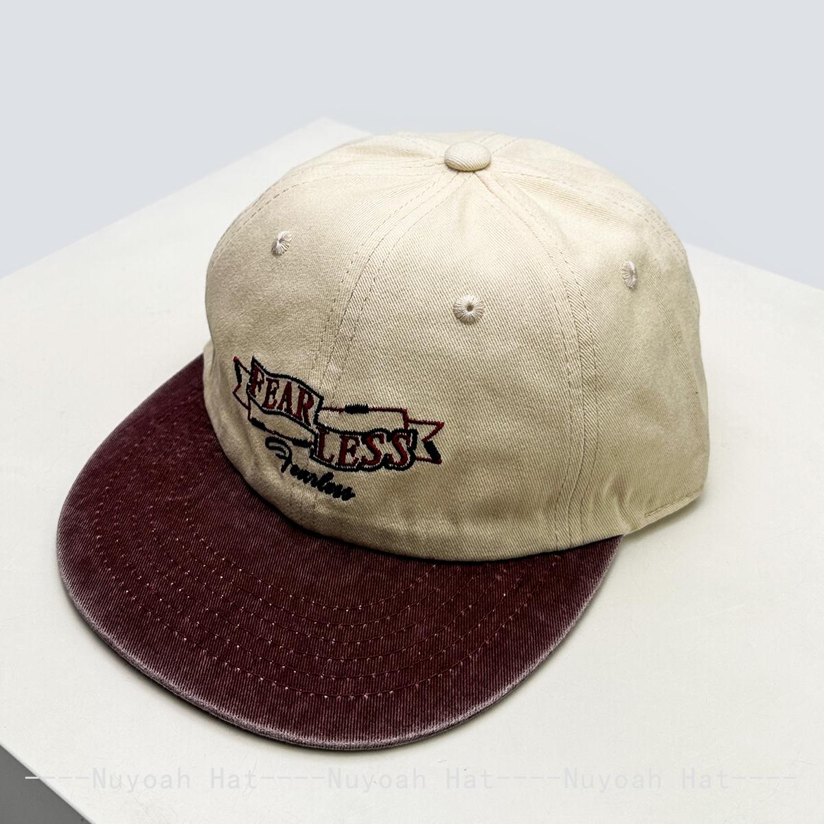 

New Men Women Color Block Letters Embroidery Baseball Hats Sunshade Personal Versatile Flat Eave Peaked Caps Ins Fashion Street 52-60cm