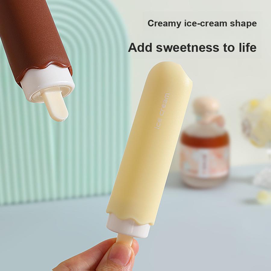 Original Travel Folding Toothbrush Soft Bristle Head Comfortable Compact Mini Simple Small Ice Cream Folding Toothbrush
