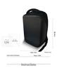 LED Werbe-Rucksack mit Display für Reisen & Outdoor-Bekleidung