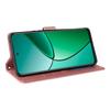 For Realme 14 Pro+ 5G Case Wallet Stand View PU Leather Phone Cover with Wrist Strap