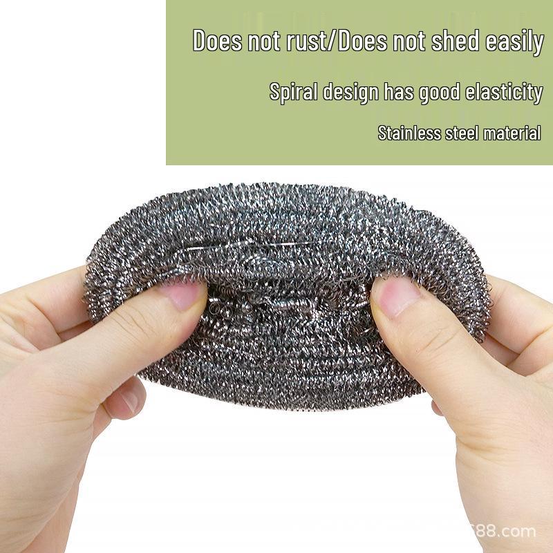 Windmill Fruit 6-pack 410 Steel Wool Household Cleaning Balls/Dishwashing Brushes - Non-shedding