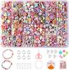 Children's Handmade Beaded Girls Wear Beads Educational Toys Diy Jewelry Bracelet Necklace Jewelry Around Beads Beads Set