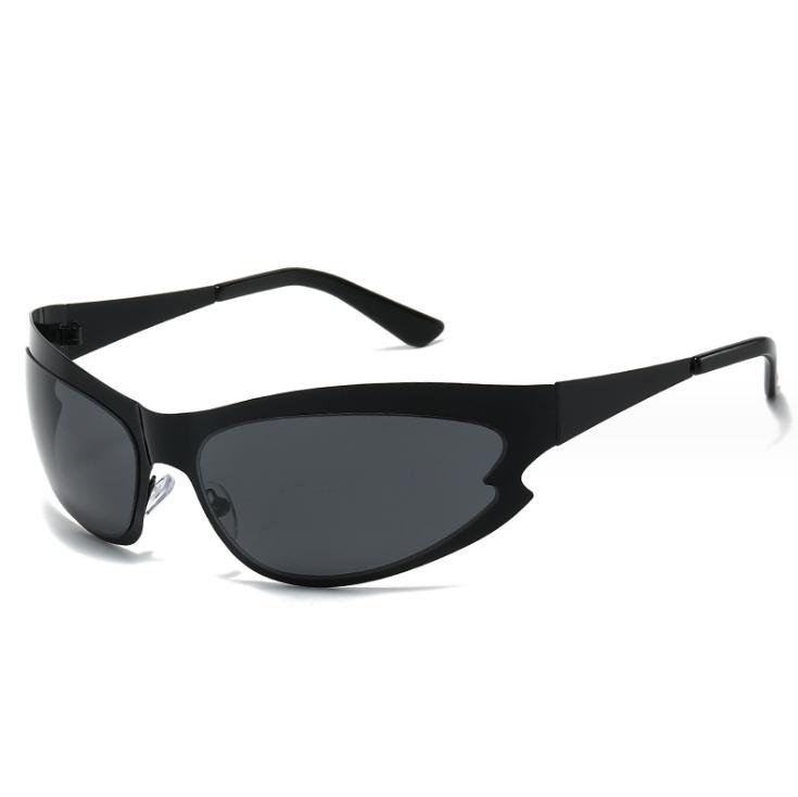 Newest Fashion Cat Eye Vintage Wrap Around Y2K Sun Glasses Men Women Luxury Sport Cycling Sunglasses Cat Eye