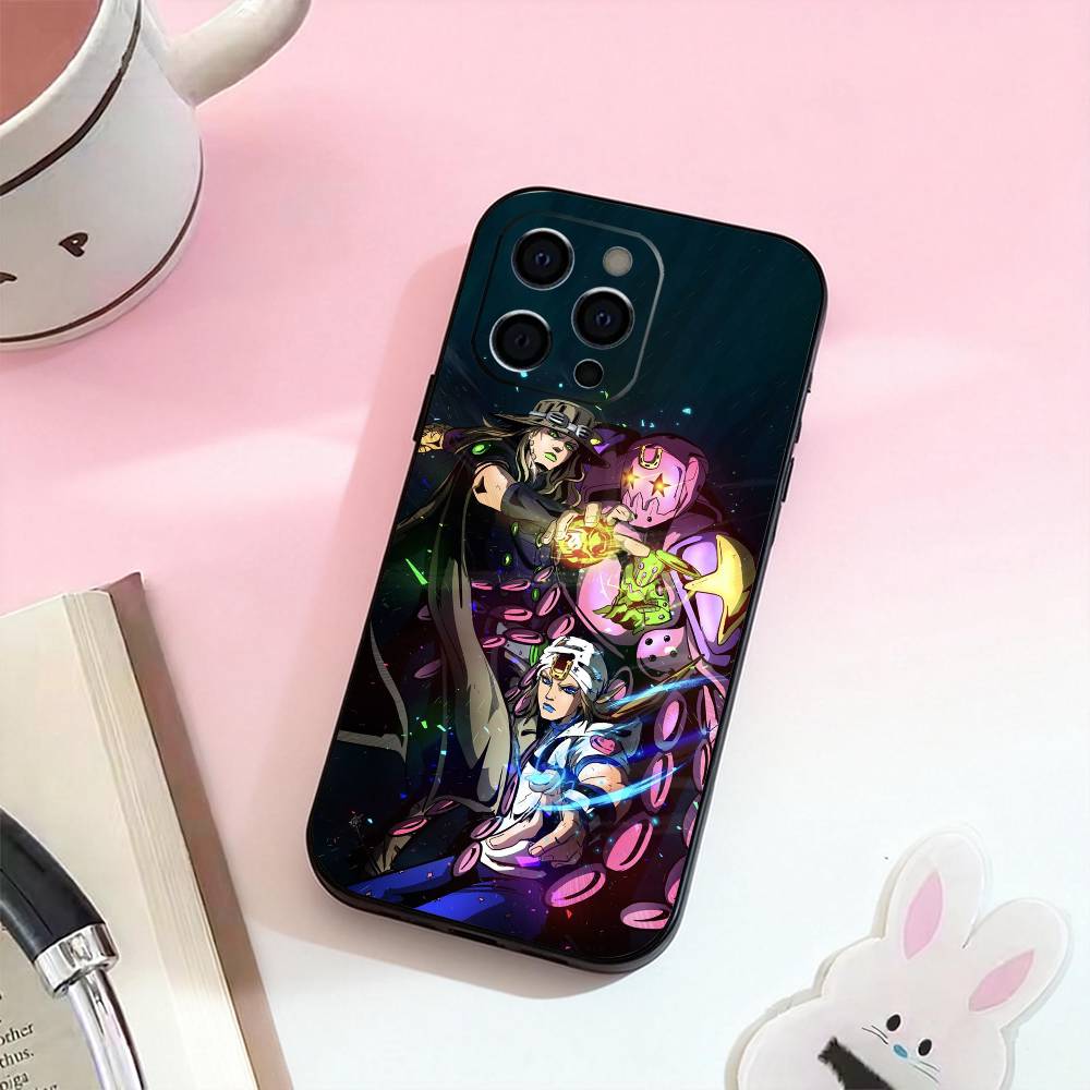Johnny J-Joestar of the J-Jojo Phone Case For iPhone 17,16,15,14,13,12,11 Plus,Pro,Max,XS Silicone Soft Cover