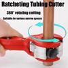 Ratchet PVC Pipes Cutter Tube Cutter for Plumbing Home Repair Pipes Cutter Stainless Steel Pipes Cutter Pipes Cutter