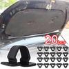 10/30/60pcs Car Bonnet Engine Hood Sound Deadener Insulation Clips For VW Lupo Passat Phaeton Scirocco Tiguan Holding Rivet