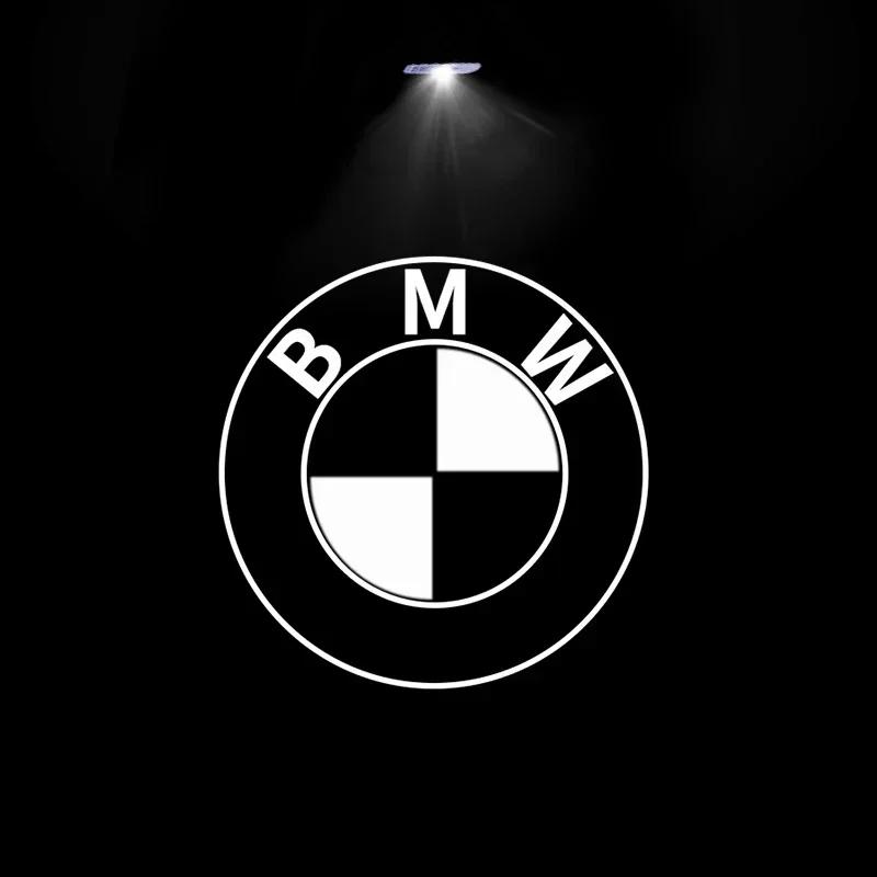 KYLZ4 2X Car Led Door Welcome Lights Logo Projector For BMW E90 E92 M3 E60 E61 E65 F01 F02 F10 F30 F48 G30 G38 X1 X2 X3 X4 X5 X6 X7