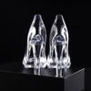 1pc Cinderellas Crystal Shoes Kids Birthday Gift Home Decor High-Heeled Shoes Figurines Wedding Decoration Valentine's Day Gift