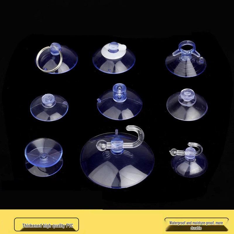 Transparent Strong Suction Hook for Glass or Tile - Free Shipping