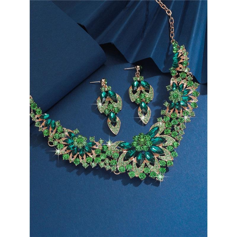 Necklace And Earring Set - Fashion Accessories Set - Wedding Jewelry Set For The Bride