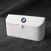 High-Quality Suede Car Sun Visor Glasses Box Car Badge Sunglasses Clips Glasses Box For BMW X1 X2 X3 X5 X4 X6 X7 G30 G20 G32 G11 QH9