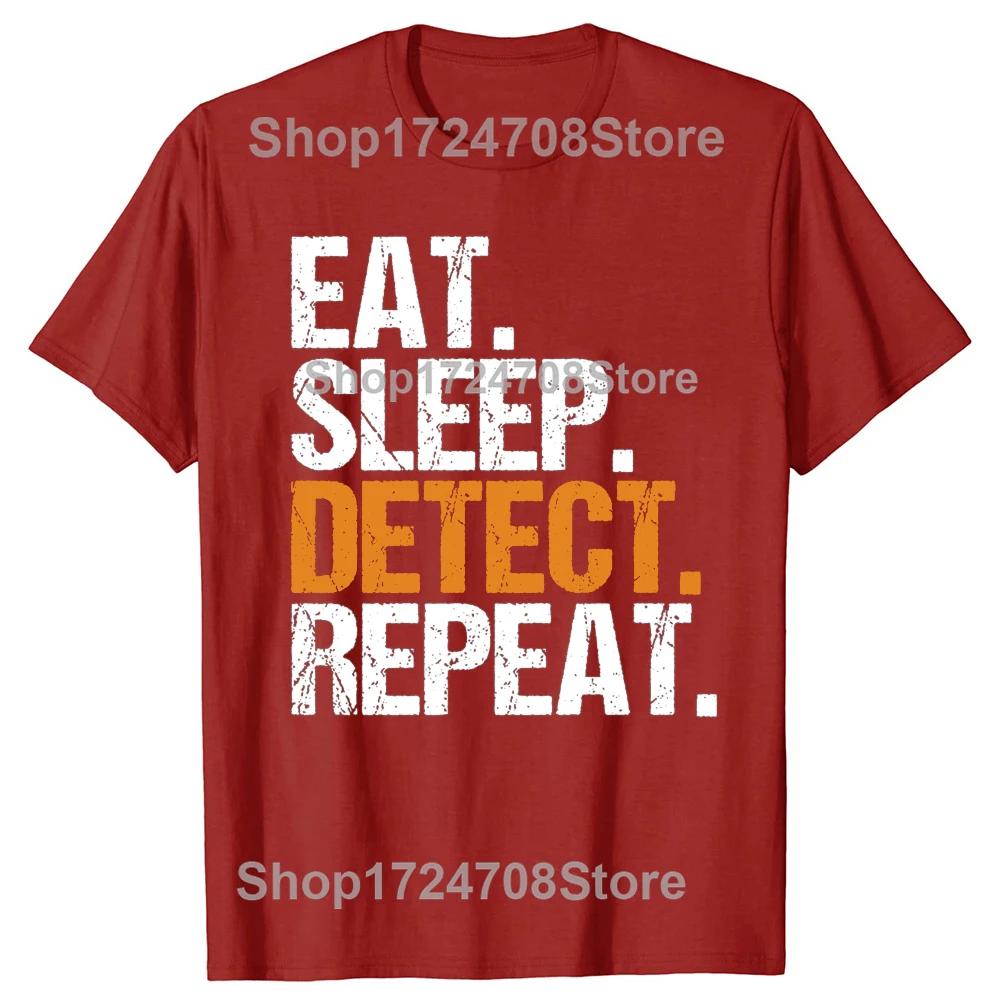 Funny Detectorist Metal Detecting Detector Graphic Tshirts Tshirt Men Womens Fashion Casual Oversized 100 Cotton T Shirt S