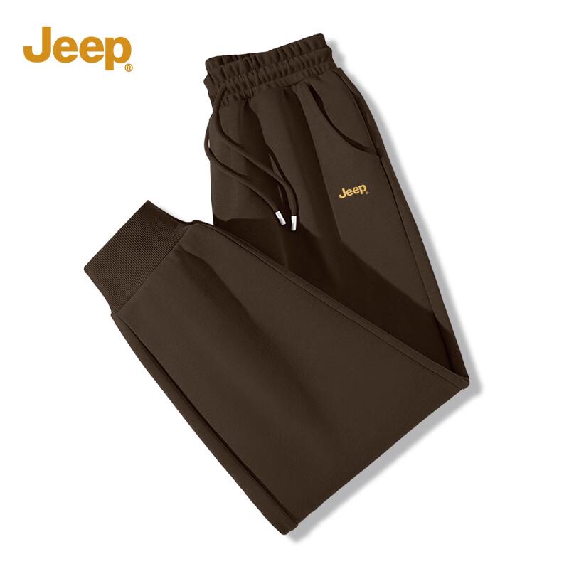 

Jeep Мужские осенние дышащие джоггеры в стиле ретро с принтом букв 2XL