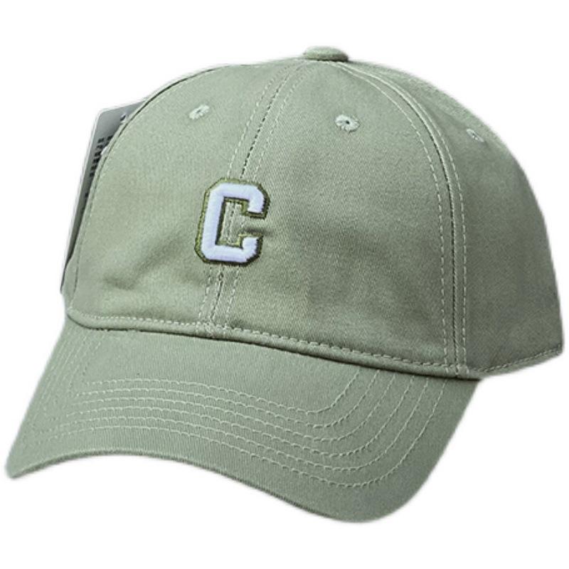 Cotton Thin C Letter Embroidery Soft Top Baseball Cap Men And Women Spring And Summer Casual Versatile Shopping Cap