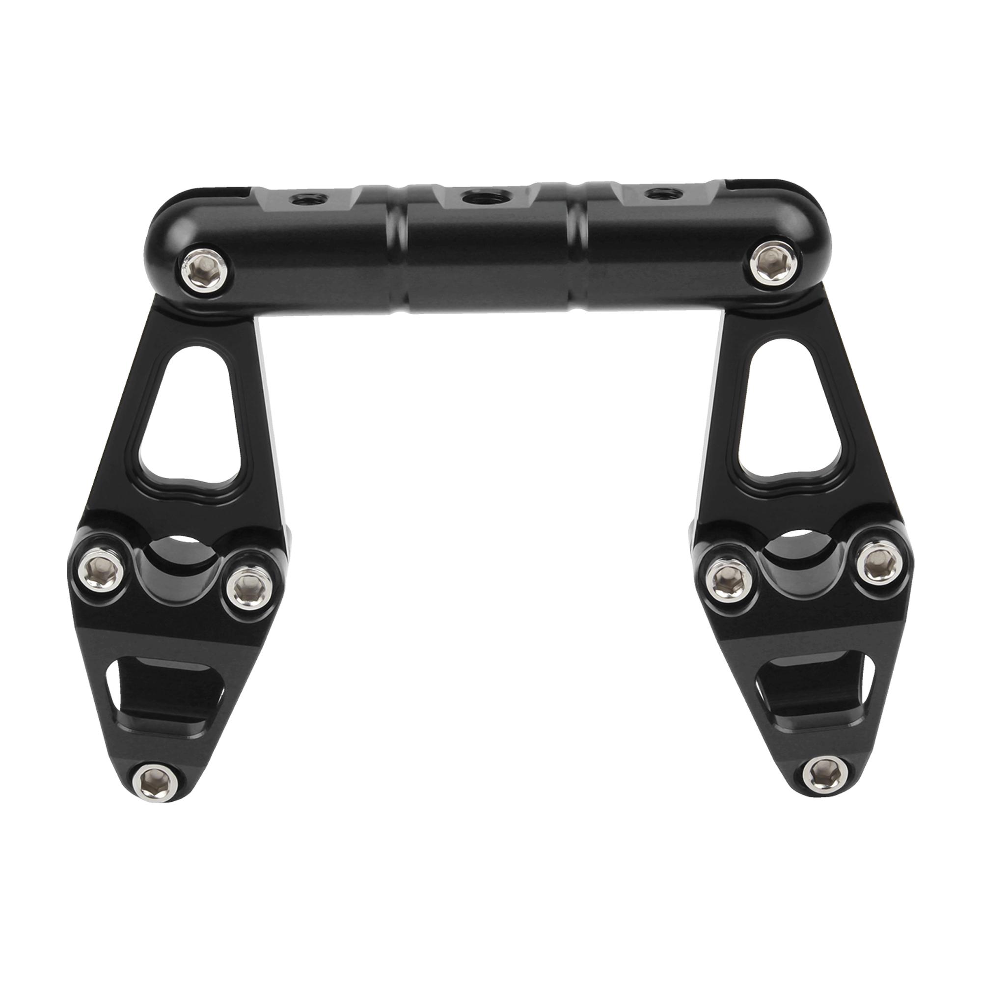 22mm Motorcycle CNC Handlebar Balance Crossbar For HONDA PCX125 150 160 HAOJUE UHR 125 150 Scooter Balance Bracket Accessories чёрный