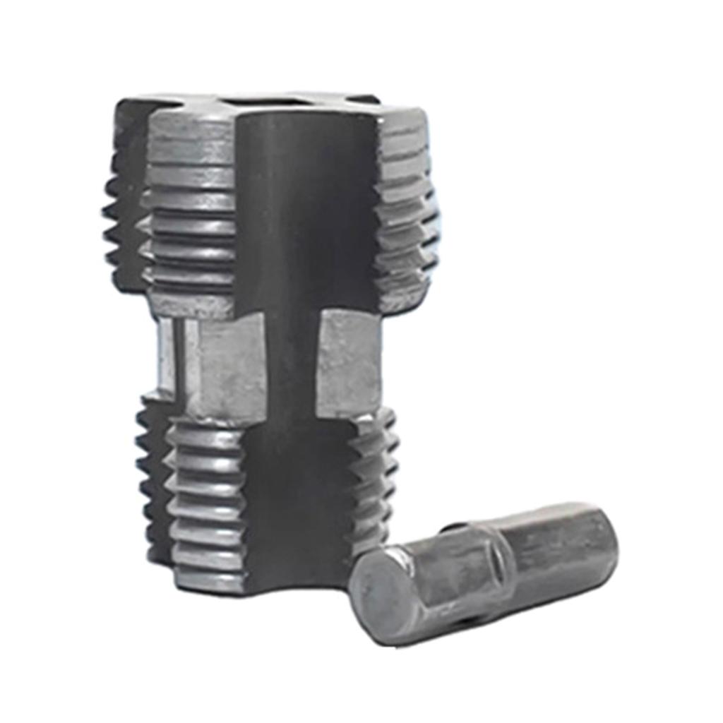 Water Pipe Inner Hole Drill Double Heads PPR Pipe Threader Water Pipe Internal Thread Opener Electric Drills Hand Tools
