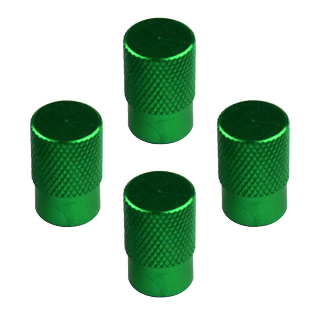Wheel Stem Air Valve Caps Covers Dustproof Metal Tire Dust Stems Protector for Automotive Motorcycle Bicycle