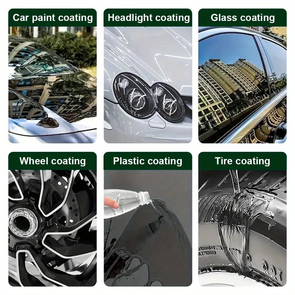 LOORSAN Oto Parlaklık ve Çizik Giderme Spreyi - 1 paket, tüm boya türleri için kristal berraklığında kaplama cilası, araç detay bakımı