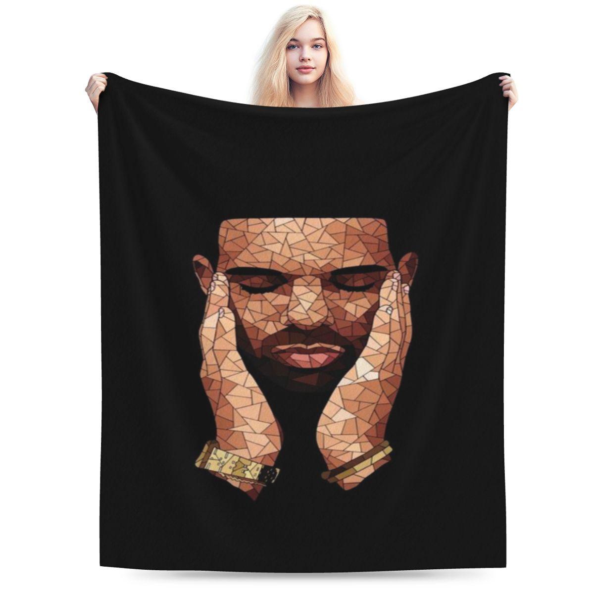 Drake Personalized Warm Gift An UltraSoft Micro Fleece Blanket 75x100cm 30x40in