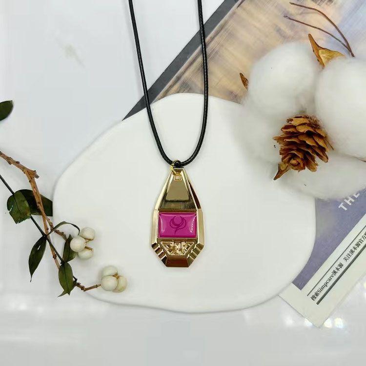 Digimon Adventure Heilige Plan Evolutie Ketting Sleutelhanger, Taiichi Moed Badge Cosplay Hanger, Metalen Anime Sieraden Cadeau gray