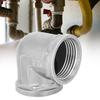G1in Female Thread Elbow Connector Pipe Fitting Adapter Quick Connector for Plumbing Fuel Gas