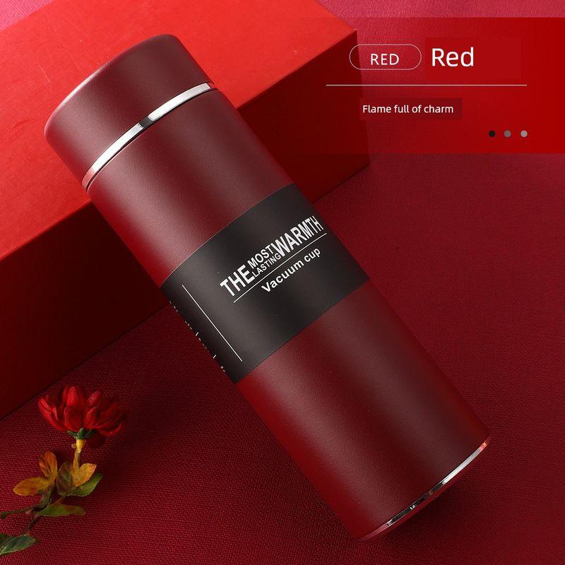 Men's Large-Capacity Thermos Cup Stainless Steel Portable Business Straight Cup Gift Student Tea Cup Large Size