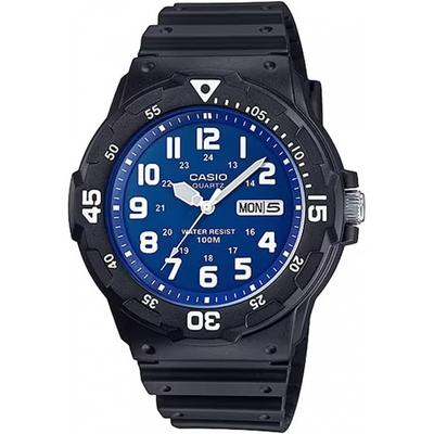 Men S Quartz Watch Blue Dial Mrw 200h 2b2v