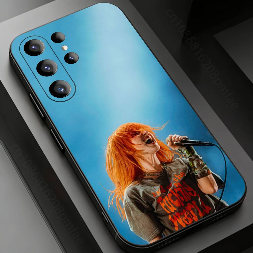 P-ParamoreS Band Phone Case for Samsung Galaxy S20,23 Ultra S24,22 Plus S25,26,21FE TPU Cover