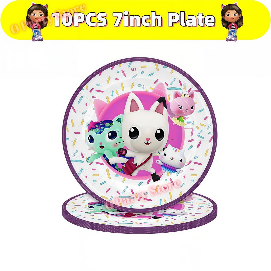 Gabby Dollhouse Keychains Birthday Party Decoration Supplies School Carnival Reward Gift Bag Fillers Kids Favor Gift Party Decor
