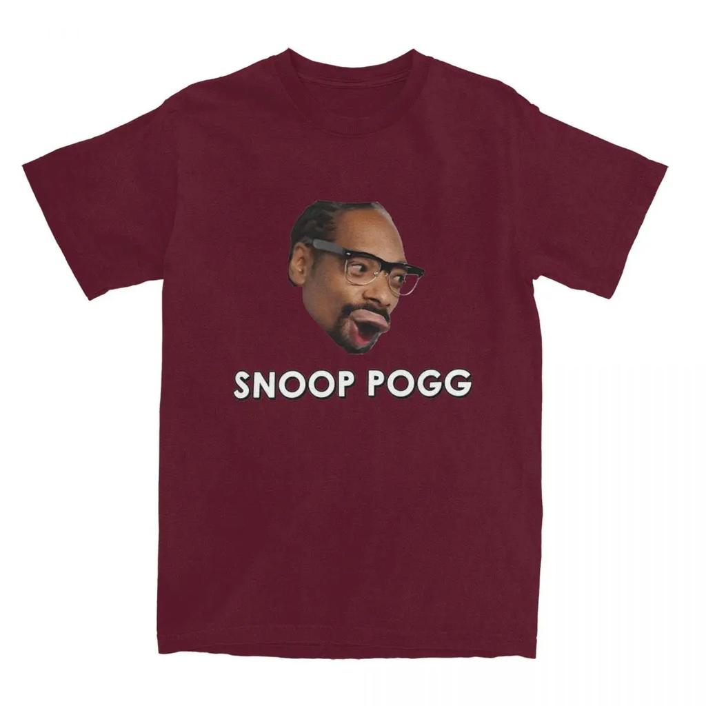 Fashion Snoop Pogg Dogg Rapper Music T-Shirts Men Crew Neck Pure Cotton T Shirts Short Sleeve Tee Shirt Summer Tops