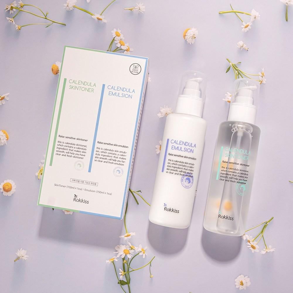 Rockies Calendula Skin Toner 150ml + Emulsion 150ml Set