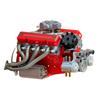 Garage Display Piece Resin V8 Engine Model Statue for Car Enthusiasts Small-block Engine Figurine Collectible Gift for Adults