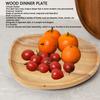 Smooth Polished Wooden Tray Irregular Shape Food Platter Lightweight Storage Tray  Cafe Shop