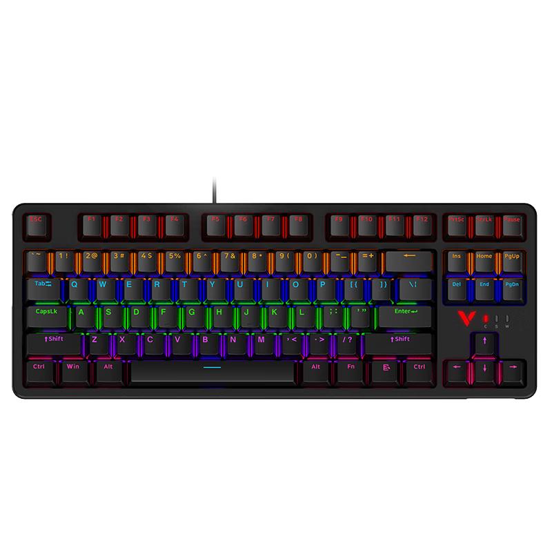 Rapoo V500PRO-87 Upgrade 87-Key Wired Backlit Mechanical Keyboard
