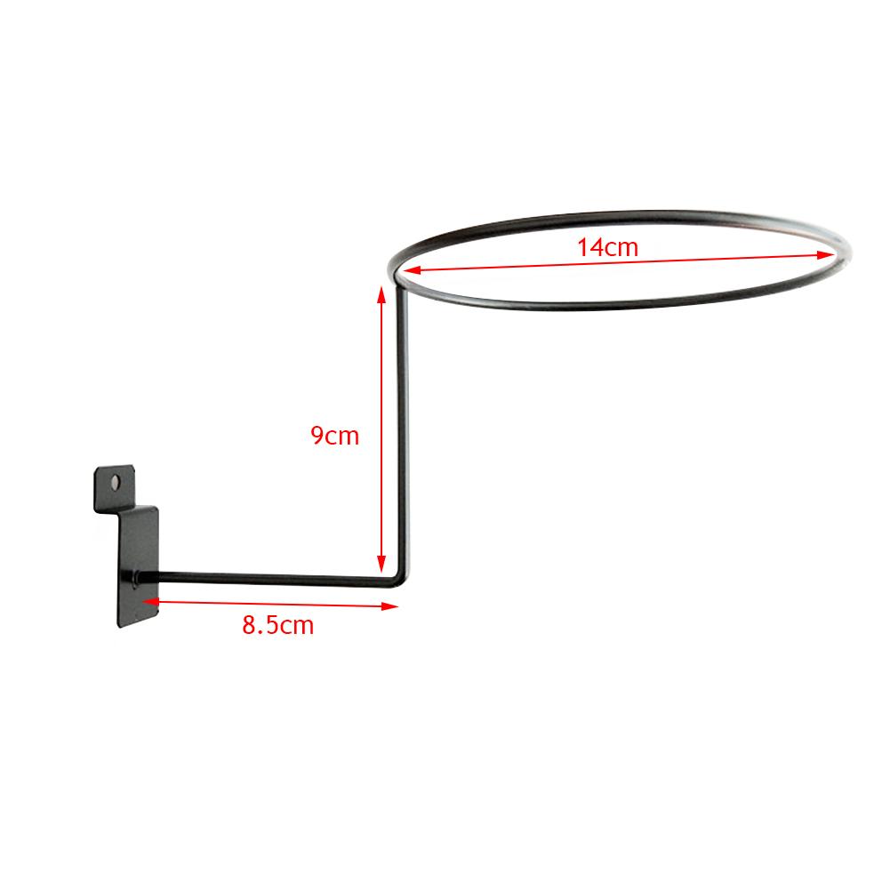 1PCS Black White Motorcycle Helmet Holder Hanger Rack Wall Mounted Hook for Coats Hats Caps Helmet Rack Black Steel Accessories