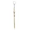 Metal Magic Wand Keychain Toy Movie Cosplay Prop Pendant Keychain Car Backpack Keychain Retro Jewelry Christmas Gift for Friends