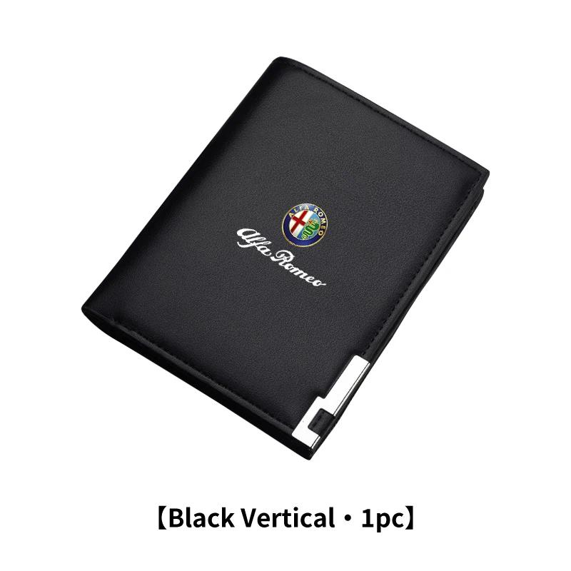 Car Sticker For Alfa Romeo 159 147 Men's Coin Wallet Credit Card Driver License Clip Protector Cover For Alfa Romeo Giulietta 94 RY7