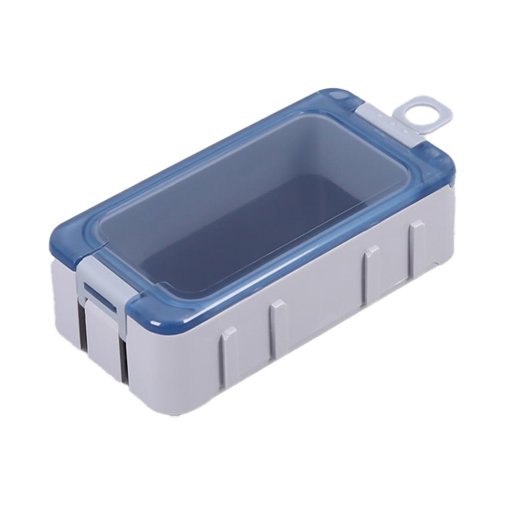 1 Stück Magnetische Köderzubehörbox Mit Fluoreszierendem Dichtungsring Wasserdicht Feuchtigkeitsbeständig Angelgerät Aufbewahrungsbox