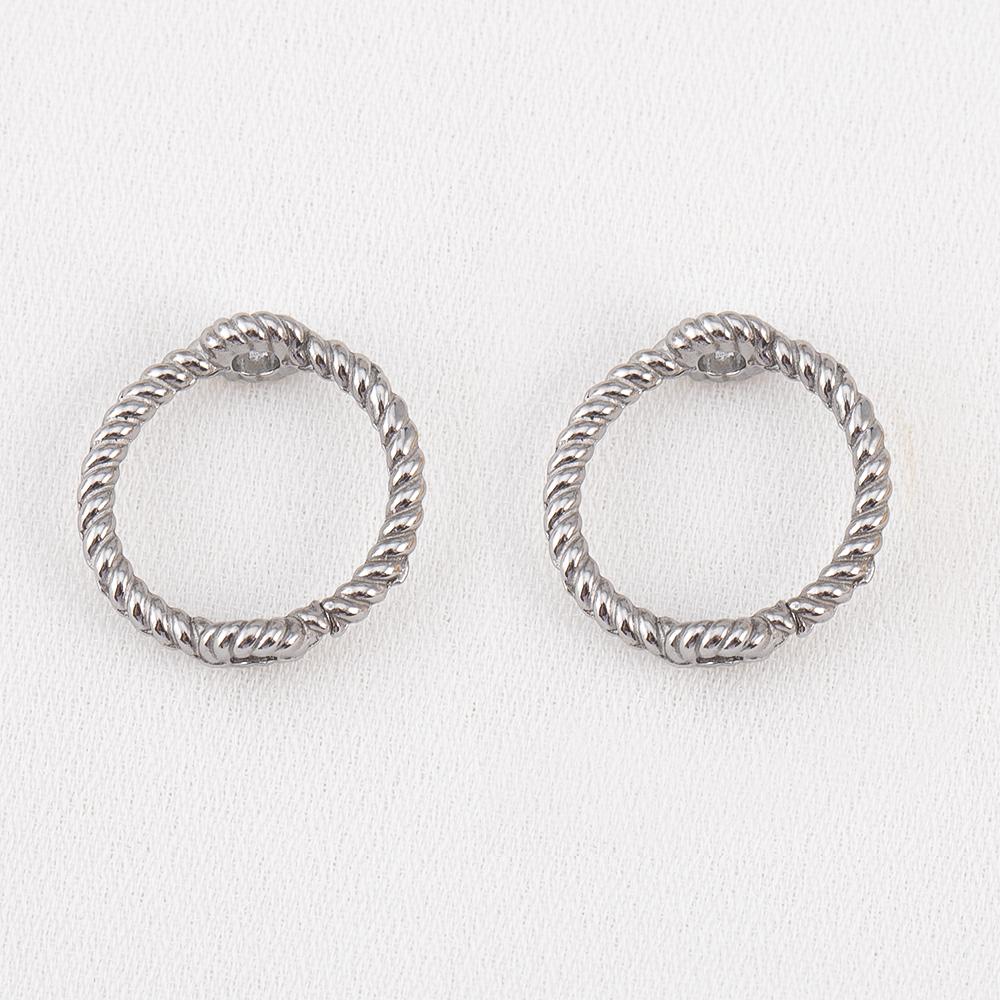 5pcs Stainless Steel Lace Beads Set Bead Ring Double Hole DIY Handmade String Bead Hollow Loose Spacer Beads Jewelry Accessories
