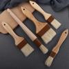 Baking Boar Bristles Wooden Handle Kitchen Pastry Brush Basting Brush Marinade Tool Sauce Baster