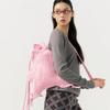 Pleatsmama Light Pink New Bow Backpack